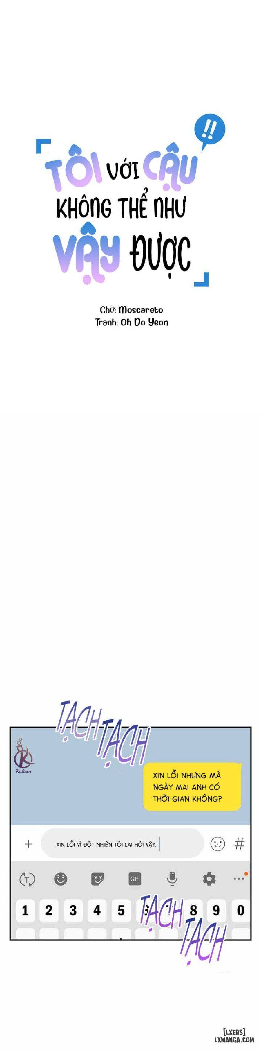 đọc truyện Tôi Với Cậu Không Thể Như Vậy Được Chương 26 ảnh 7 tại Thiên Thai Truyện