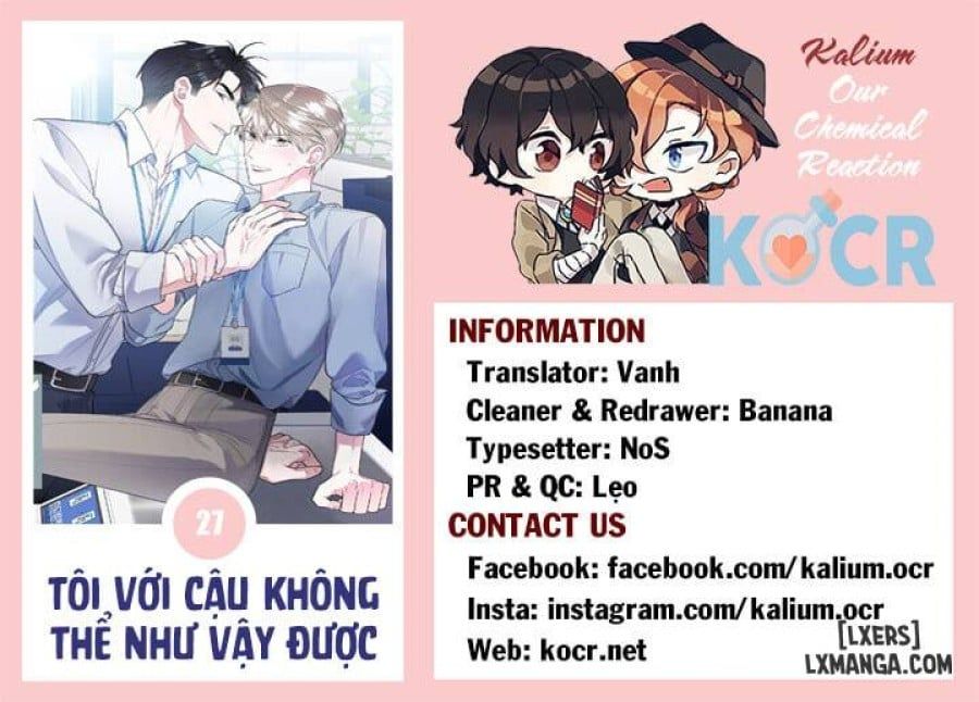 đọc truyện Tôi Với Cậu Không Thể Như Vậy Được Chương 27 ảnh 35 tại Thiên Thai Truyện