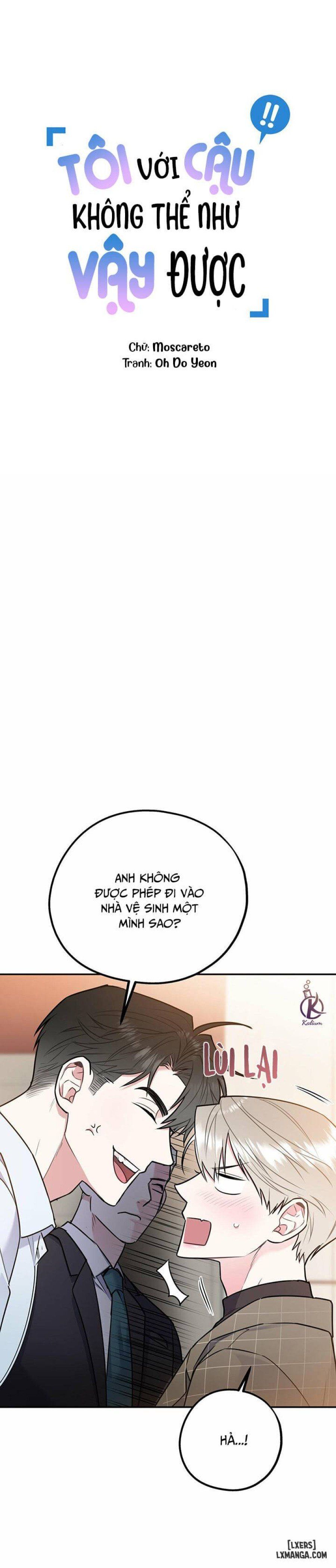 đọc truyện Tôi Với Cậu Không Thể Như Vậy Được Chương 28 ảnh 7 tại Thiên Thai Truyện