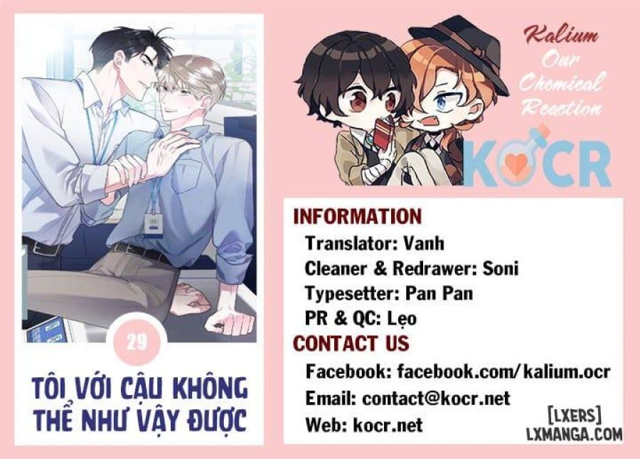 đọc truyện Tôi Với Cậu Không Thể Như Vậy Được Chương 29 ảnh 34 tại Thiên Thai Truyện