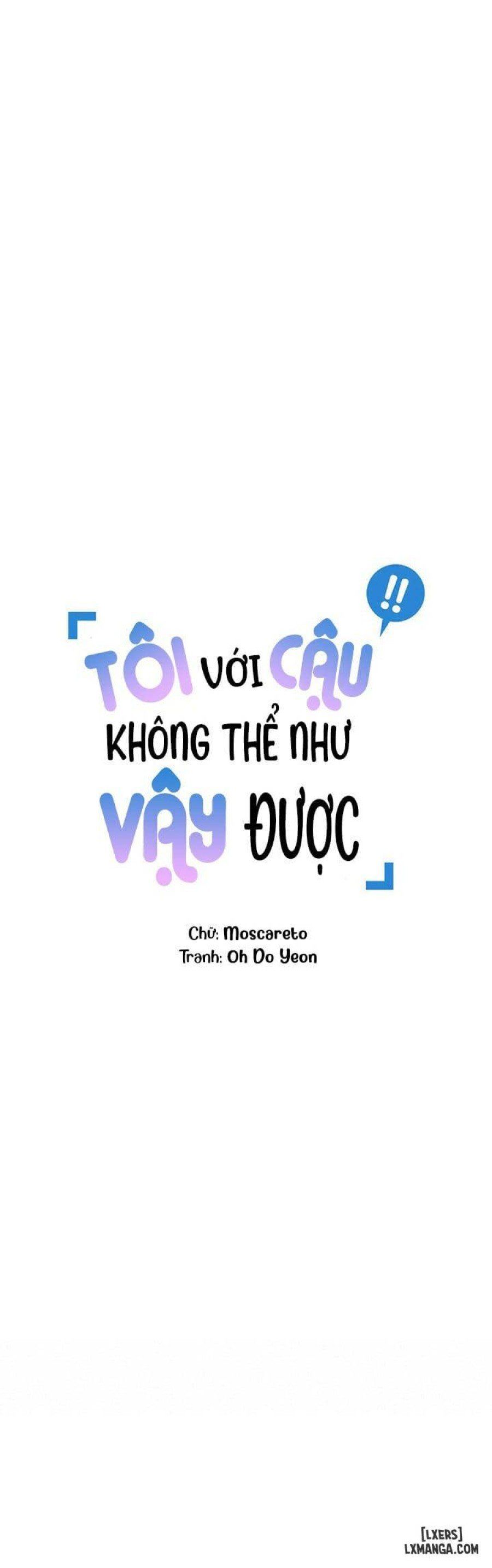 đọc truyện Tôi Với Cậu Không Thể Như Vậy Được Chương 30 ảnh 6 tại Thiên Thai Truyện
