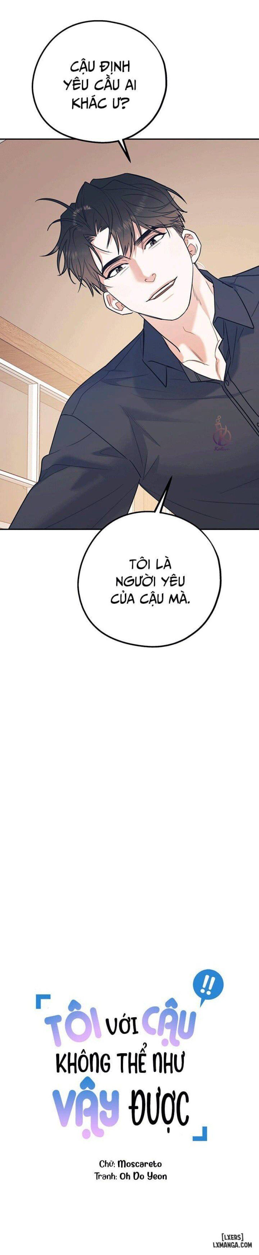 đọc truyện Tôi Với Cậu Không Thể Như Vậy Được Chương 35 ảnh 8 tại Thiên Thai Truyện