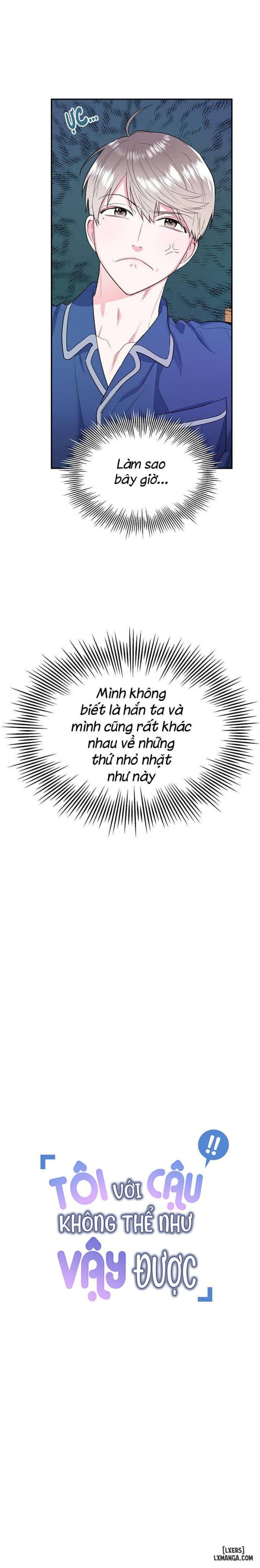 đọc truyện Tôi Với Cậu Không Thể Như Vậy Được Chương 4 ảnh 4 tại Thiên Thai Truyện