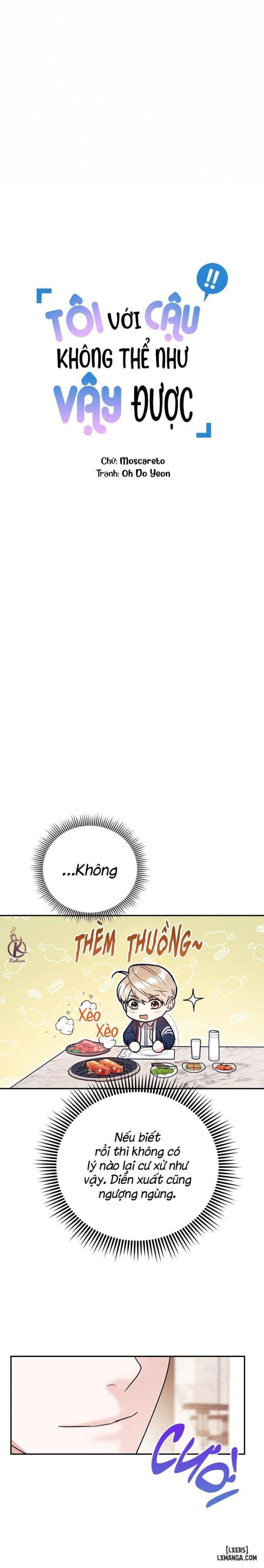 đọc truyện Tôi Với Cậu Không Thể Như Vậy Được Chương 40 ảnh 6 tại Thiên Thai Truyện