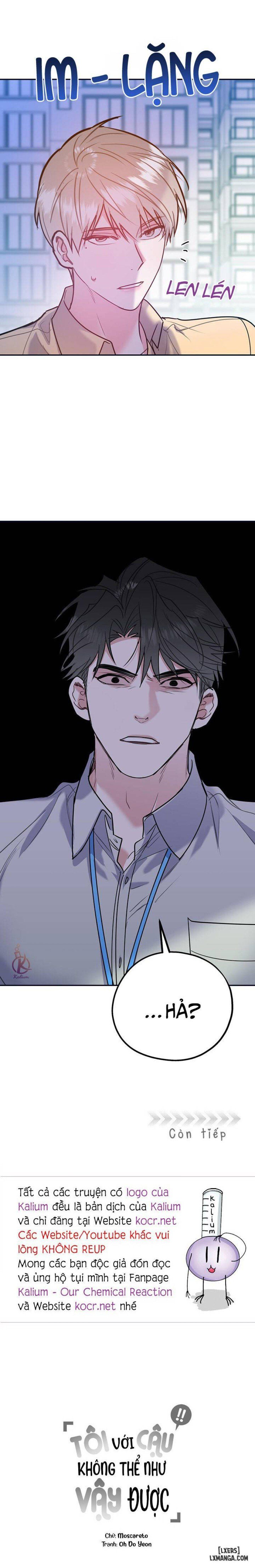 đọc truyện Tôi Với Cậu Không Thể Như Vậy Được Chương 46 ảnh 26 tại Thiên Thai Truyện