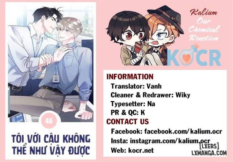 đọc truyện Tôi Với Cậu Không Thể Như Vậy Được Chương 46 ảnh 27 tại Thiên Thai Truyện