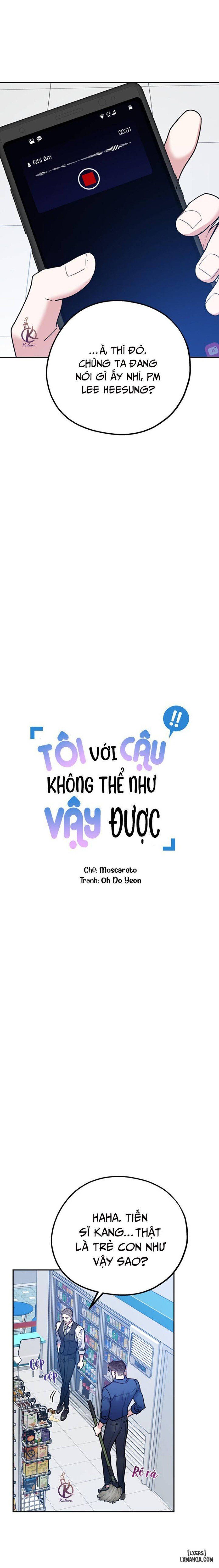 đọc truyện Tôi Với Cậu Không Thể Như Vậy Được Chương 48 ảnh 6 tại Thiên Thai Truyện