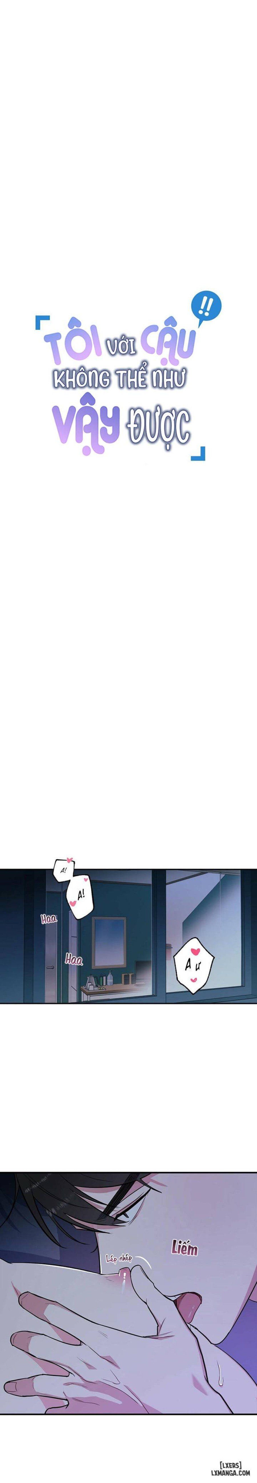 đọc truyện Tôi Với Cậu Không Thể Như Vậy Được Chương 5 ảnh 14 tại Thiên Thai Truyện