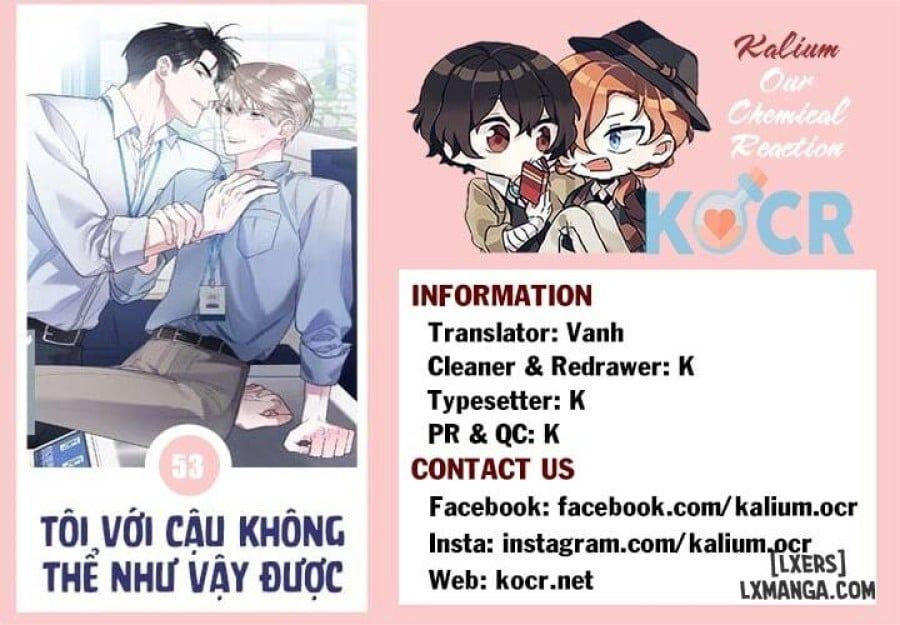 đọc truyện Tôi Với Cậu Không Thể Như Vậy Được Chương 53 ảnh 43 tại Thiên Thai Truyện