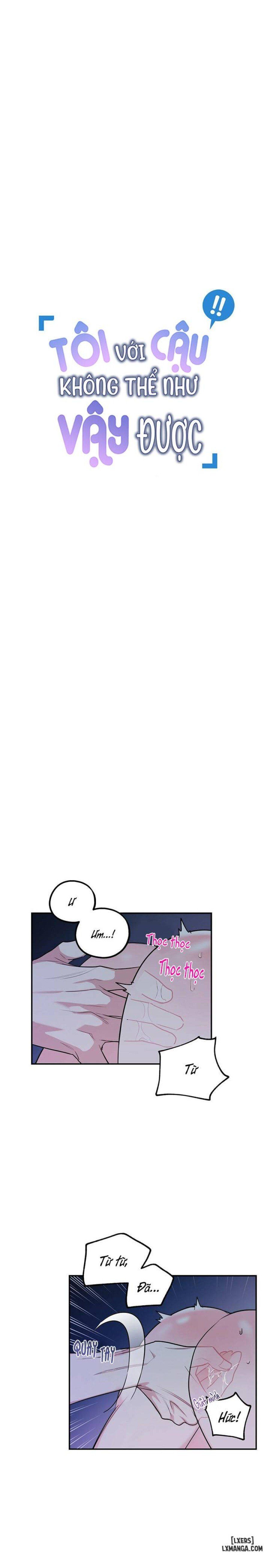 đọc truyện Tôi Với Cậu Không Thể Như Vậy Được Chương 6 ảnh 5 tại Thiên Thai Truyện