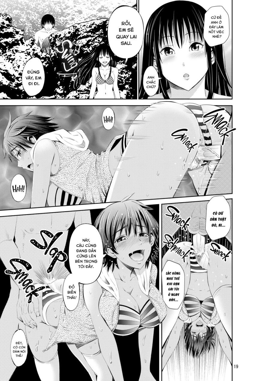 Tokonatsu Resort Nangoku Musume To Ntr Sex Oneshot page 22 - Giả Dược
