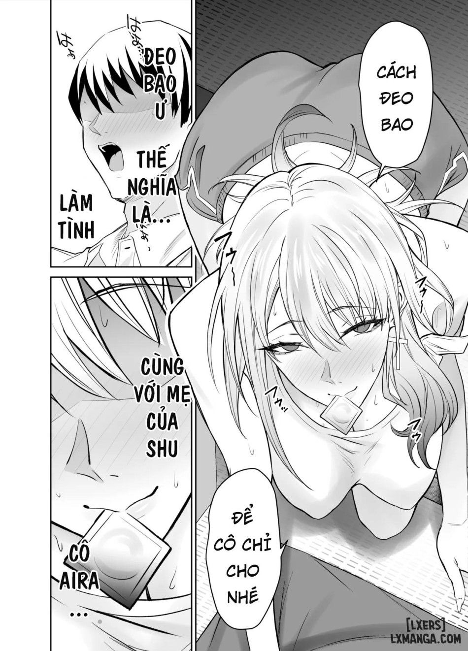 Tomodachi No Gal Mama Wa Musuko Ni Kakurete Ore No Dekachin Wo Kuimakuru. Chương 1 page 13 - Giả Dược