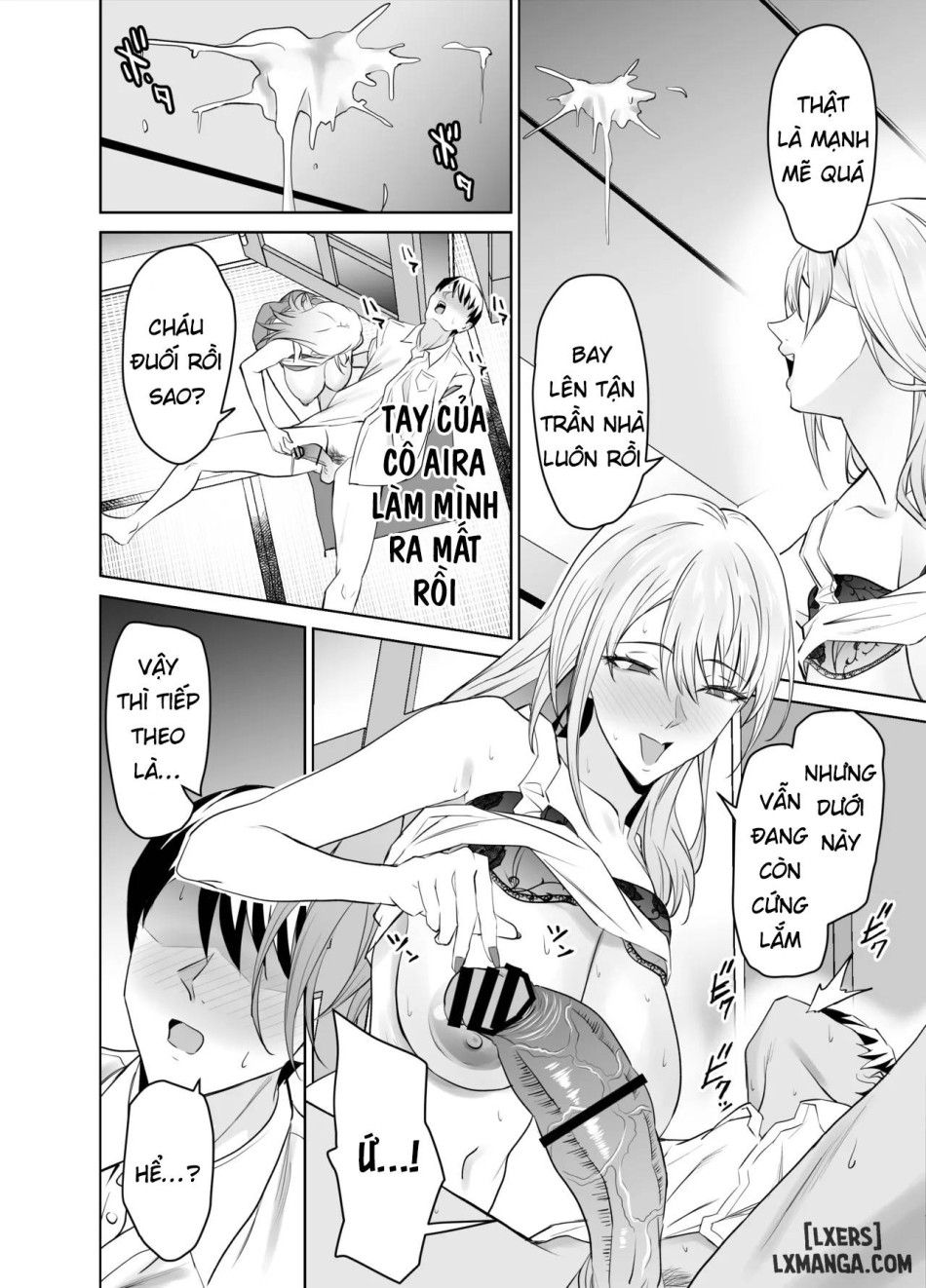 Tomodachi No Gal Mama Wa Musuko Ni Kakurete Ore No Dekachin Wo Kuimakuru. Chương 1 page 21 - Giả Dược