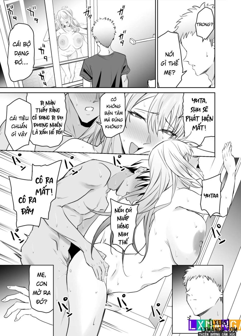 Tomodachi No Gal Mama Wa Musuko Ni Kakurete Ore No Dekachin Wo Kuimakuru. Chương 3 page 14 - Giả Dược