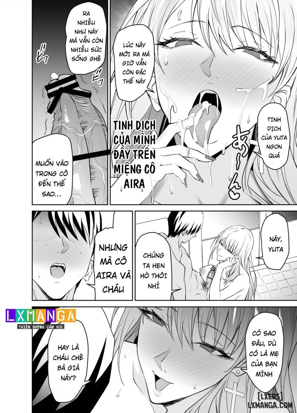 Tomodachi No Gal Mama Wa Musuko Ni Kakurete Ore No Dekachin Wo Kuimakuru. Chương 3 page 5 - Giả Dược