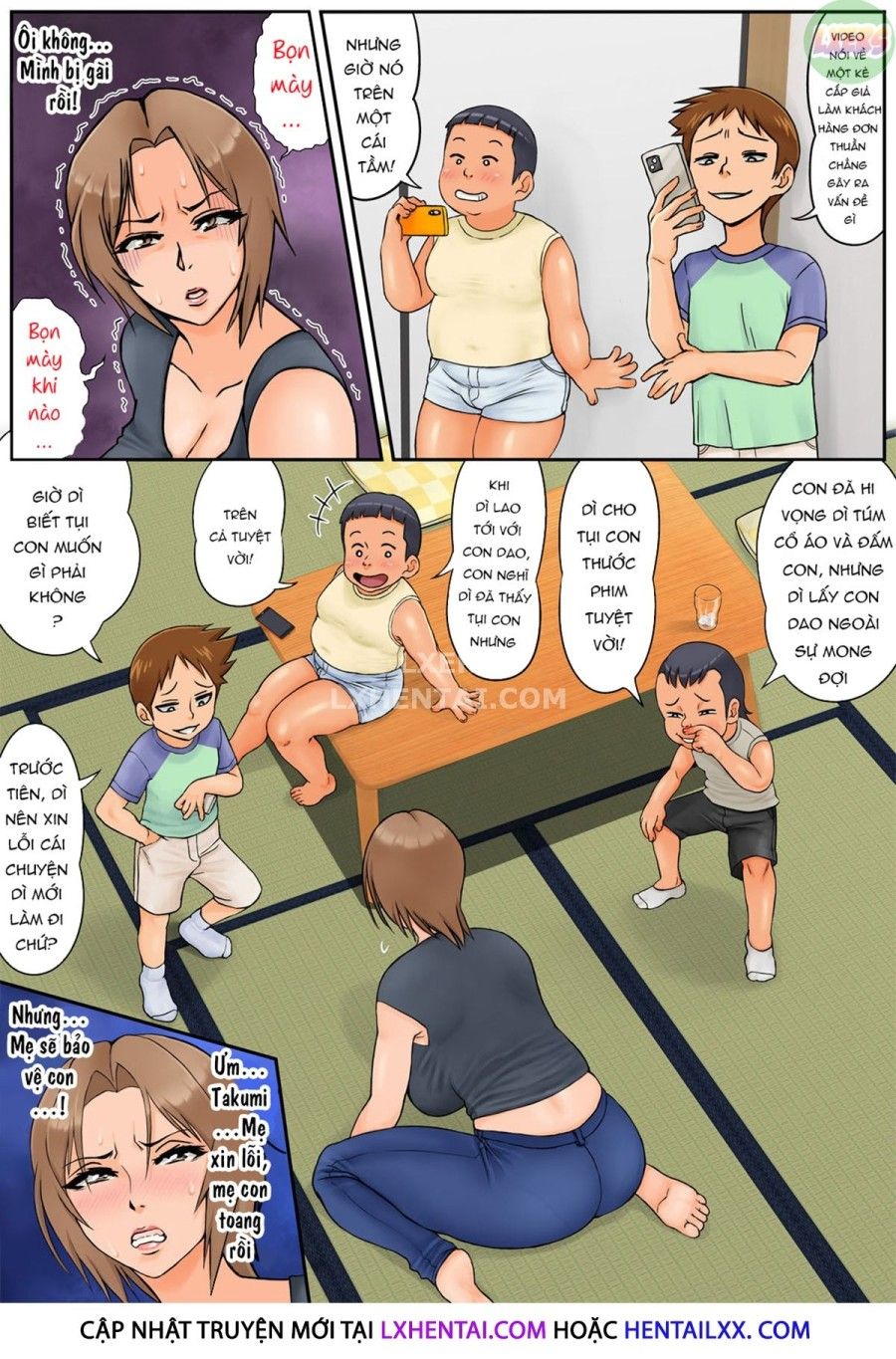 Tomodachi No Hahaoya Ga Keitai No Motoyan Datta Node Yowami O Nigitte Yaritai Houdai Shite Mita Oneshot page 20 - Giả Dược