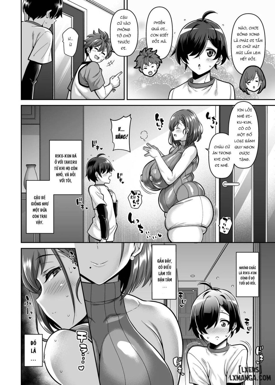 Tomodachi No Mama To Hame Makuru Boku Oneshot page 4 - Giả Dược