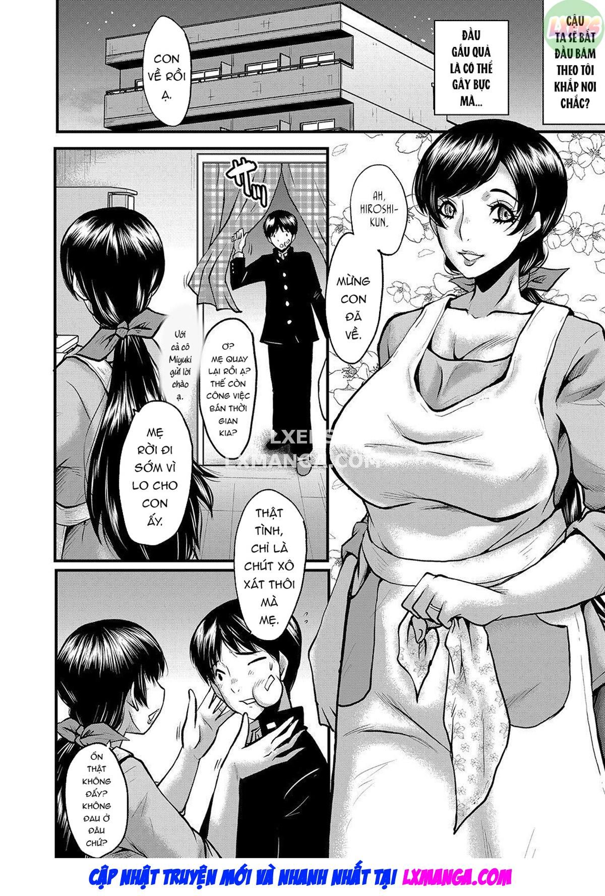 đọc truyện Tomodachi, Osananajimi Mo Kaa-san Mo Netorareru Chương 1 ảnh 11 tại Giả Dược