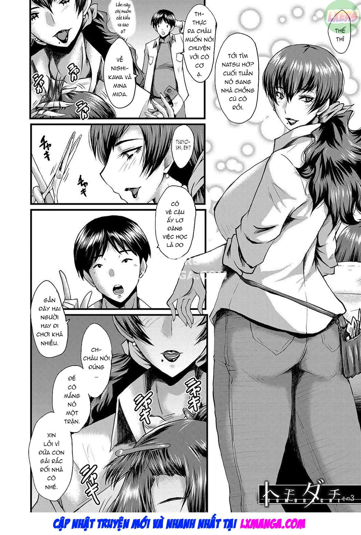 đọc truyện Tomodachi, Osananajimi Mo Kaa-san Mo Netorareru Chương 3 ảnh 5 tại Giả Dược