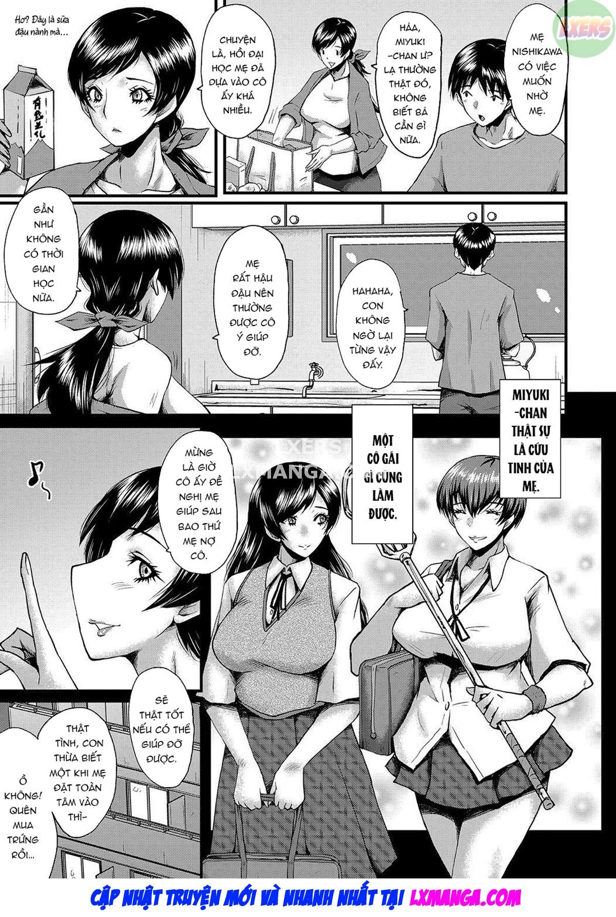 đọc truyện Tomodachi, Osananajimi Mo Kaa-san Mo Netorareru Chương 3 ảnh 8 tại Giả Dược
