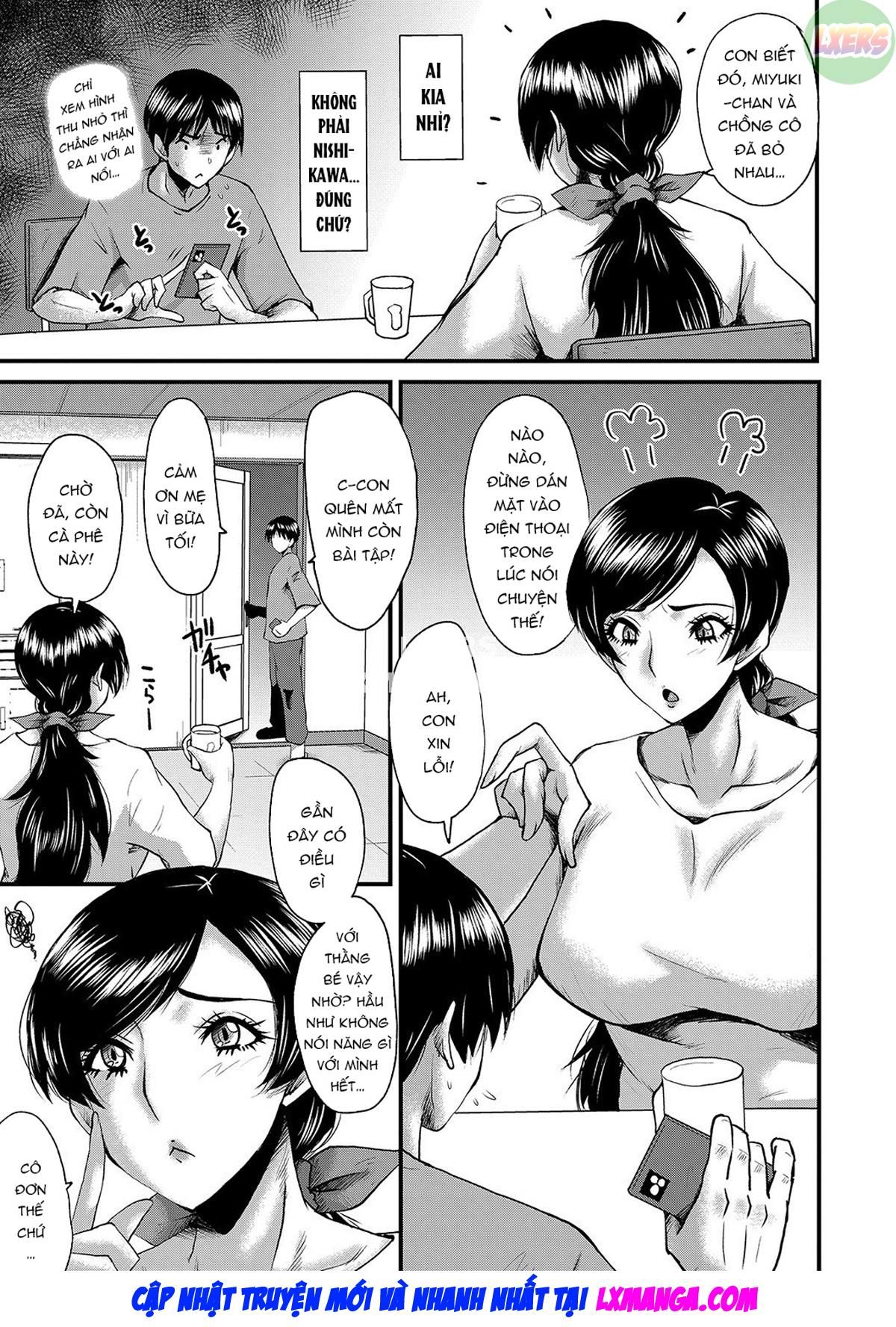 đọc truyện Tomodachi, Osananajimi Mo Kaa-san Mo Netorareru Chương 3 ảnh 10 tại Giả Dược