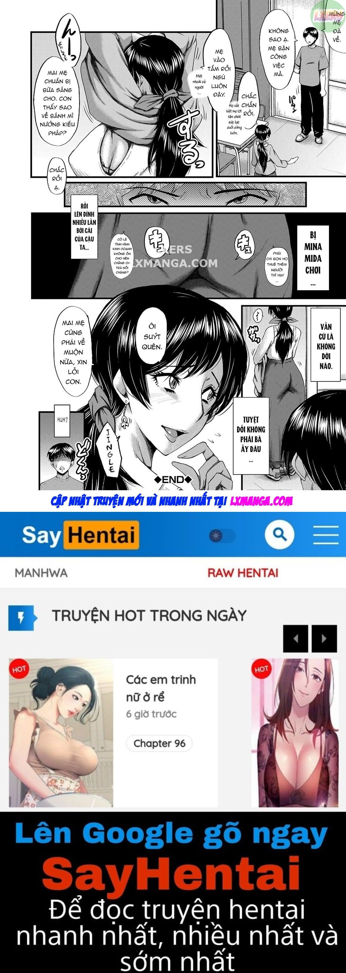 đọc truyện Tomodachi, Osananajimi Mo Kaa-san Mo Netorareru Chương 5 ảnh 25 tại Giả Dược