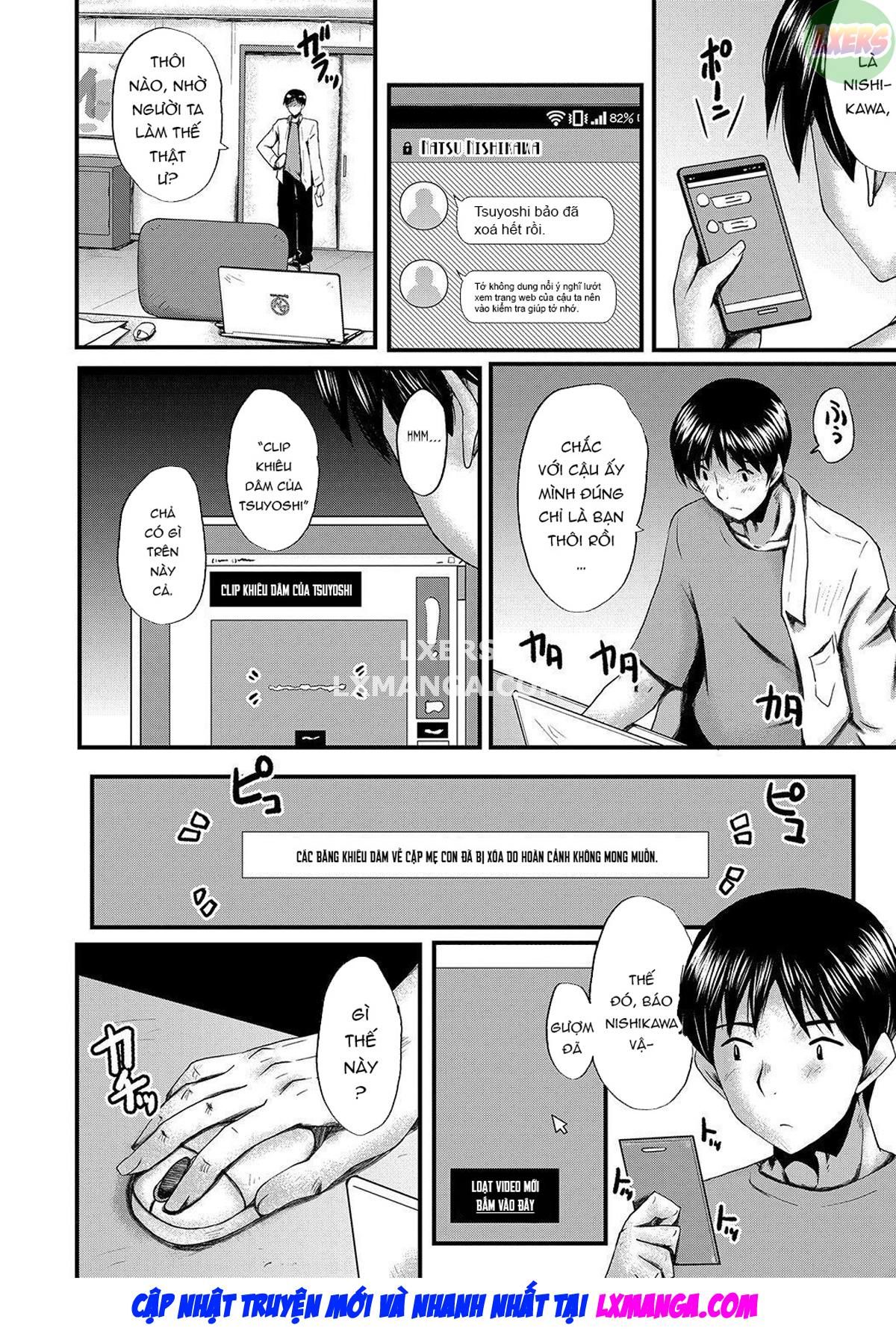 đọc truyện Tomodachi, Osananajimi Mo Kaa-san Mo Netorareru Chương 5 ảnh 7 tại Giả Dược