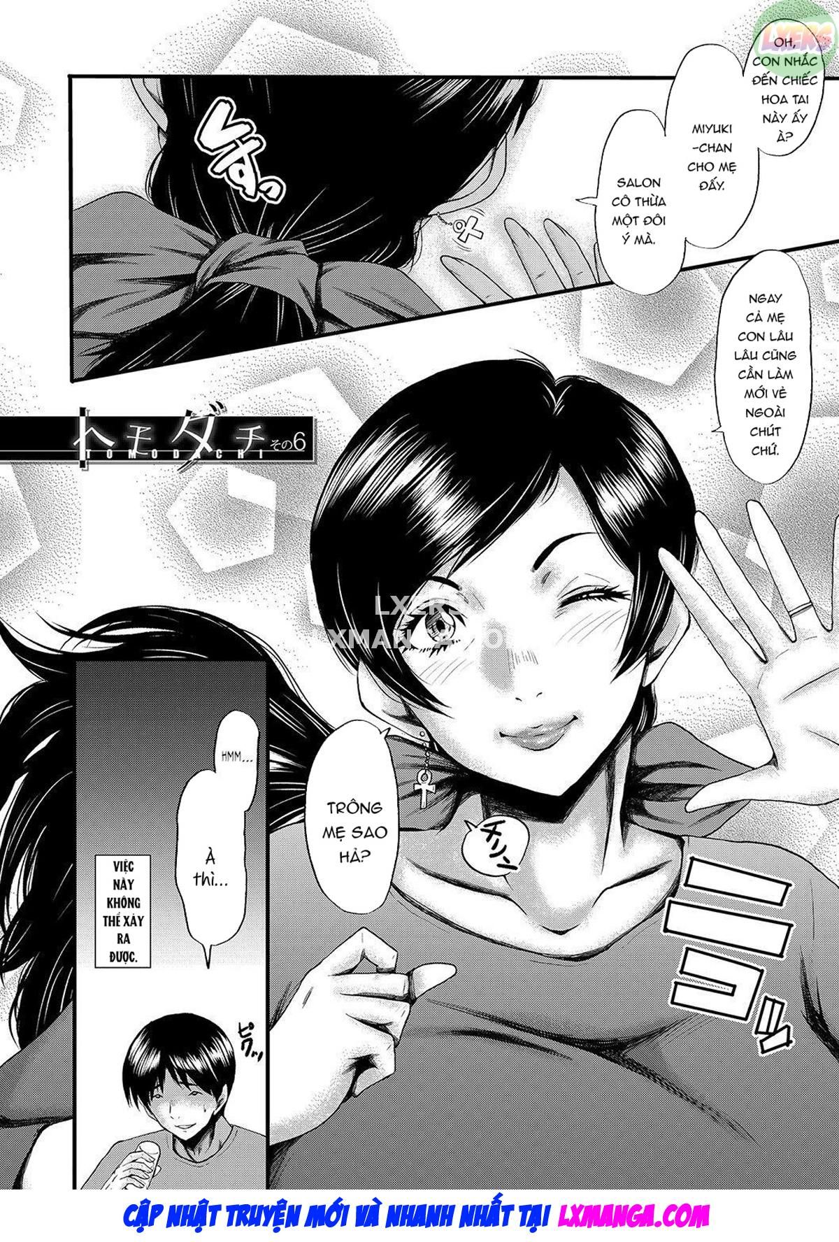 đọc truyện Tomodachi, Osananajimi Mo Kaa-san Mo Netorareru Chương 6 ảnh 5 tại Giả Dược