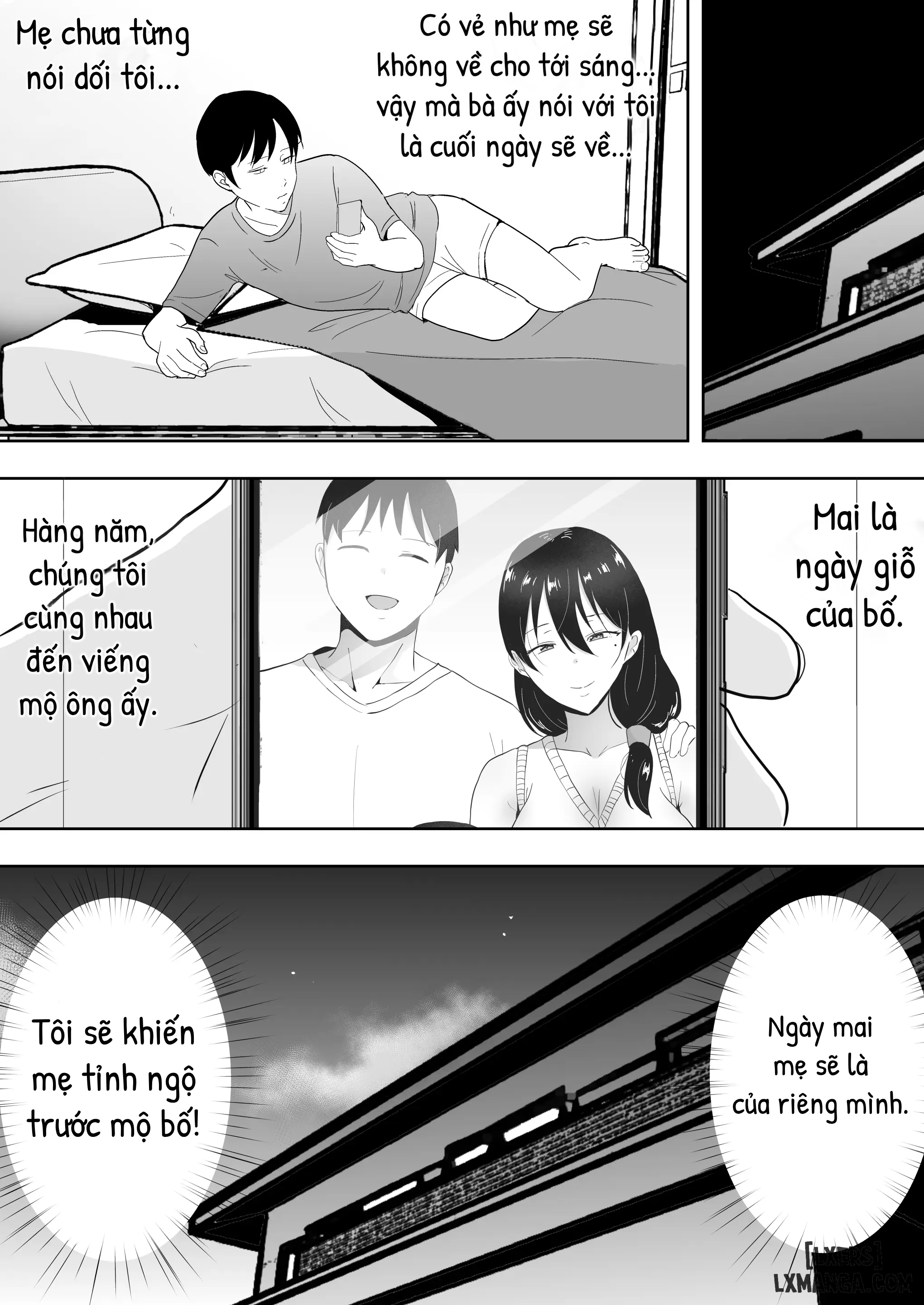 đọc truyện Tomokano Kaa-chan 3 ~daisuki Na Hahaoya Ga Akuyuu Chinpo Ni Haramu Made~ Chương 1 ảnh 32 tại Truyện Dạ Ký