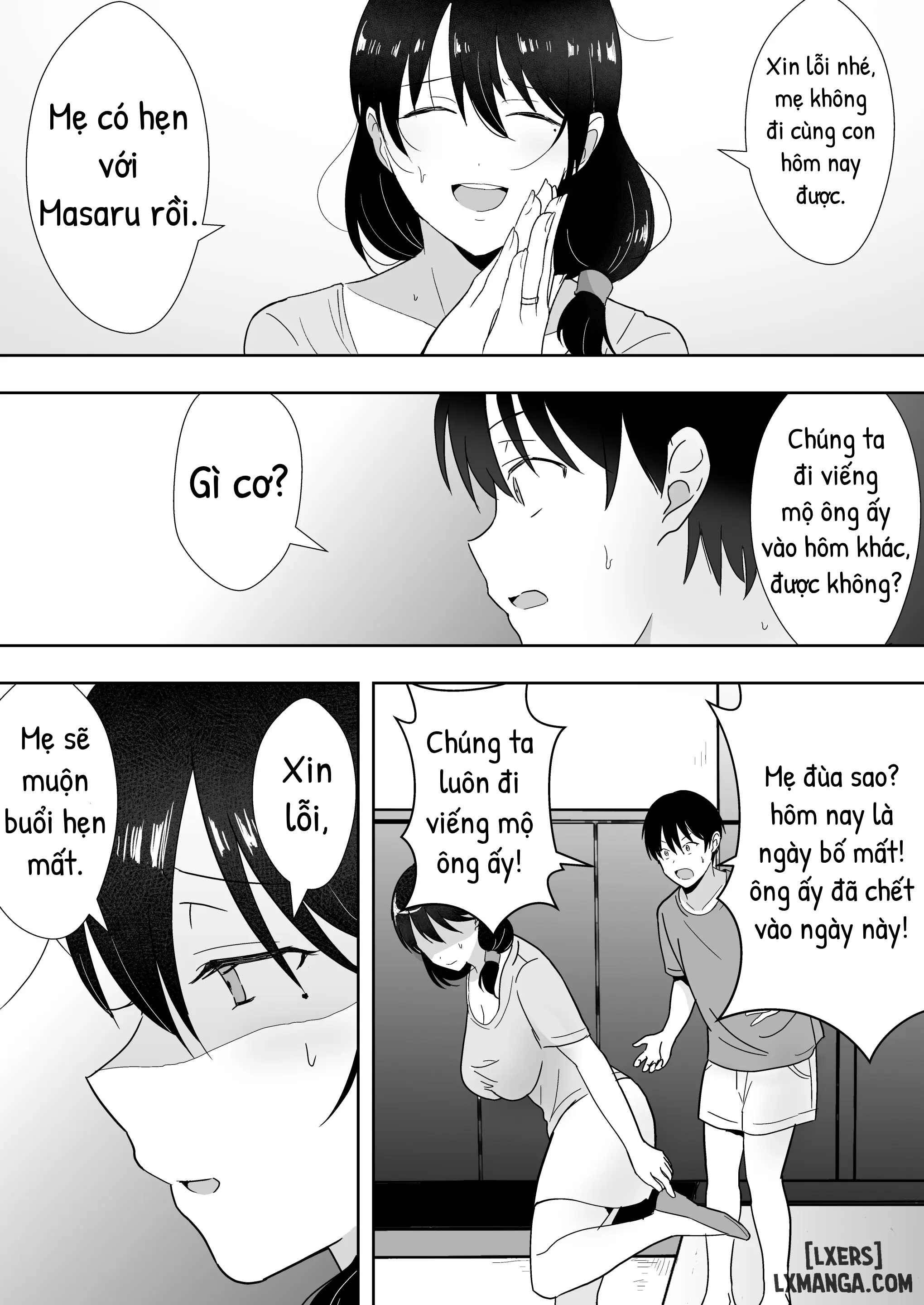 đọc truyện Tomokano Kaa-chan 3 ~daisuki Na Hahaoya Ga Akuyuu Chinpo Ni Haramu Made~ Chương 1 ảnh 33 tại Truyện Dạ Ký