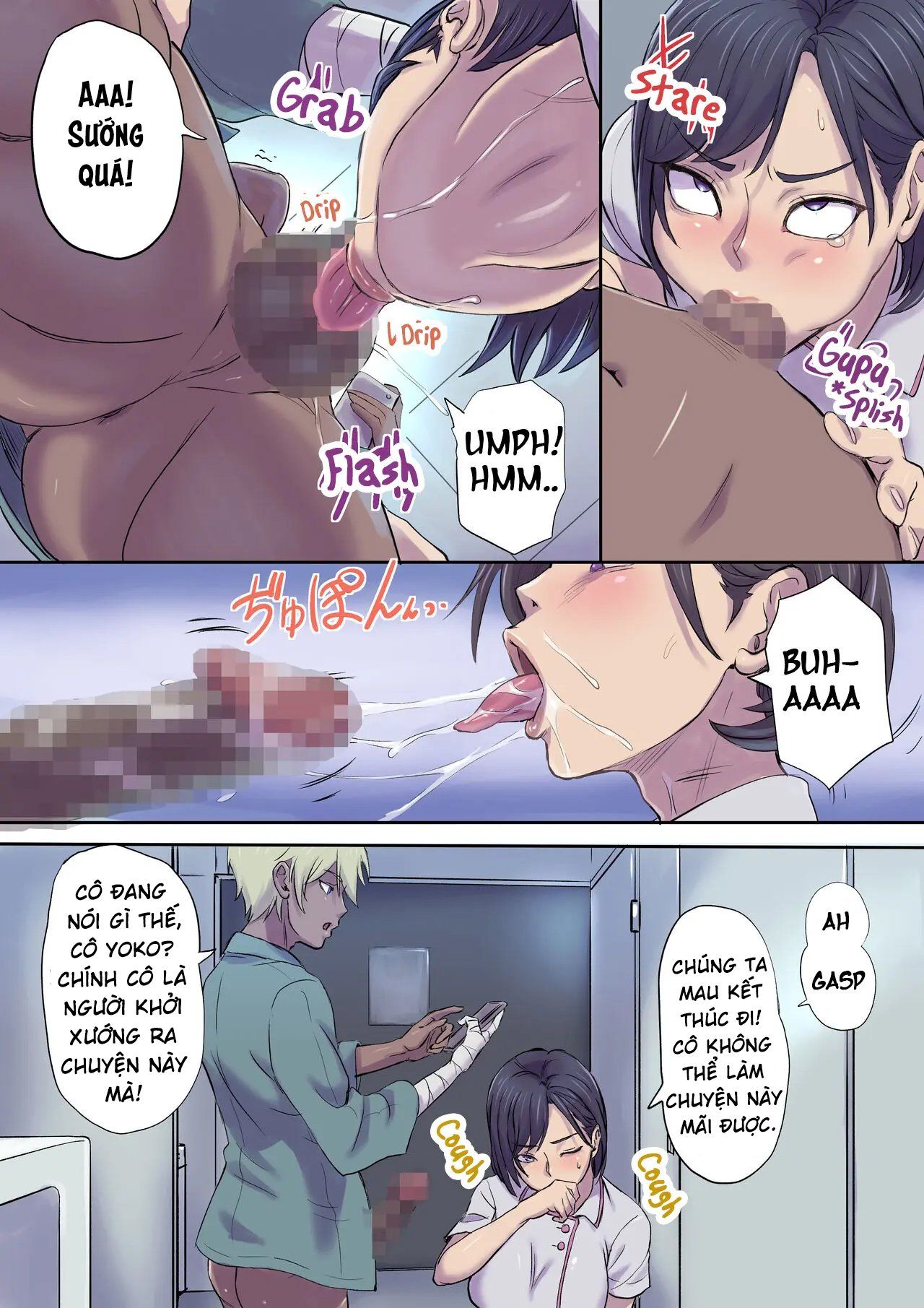 đọc truyện Tonari No Bed De Netorareru Kangoshi Jukubo Chương 1 ảnh 11 tại Giả Dược