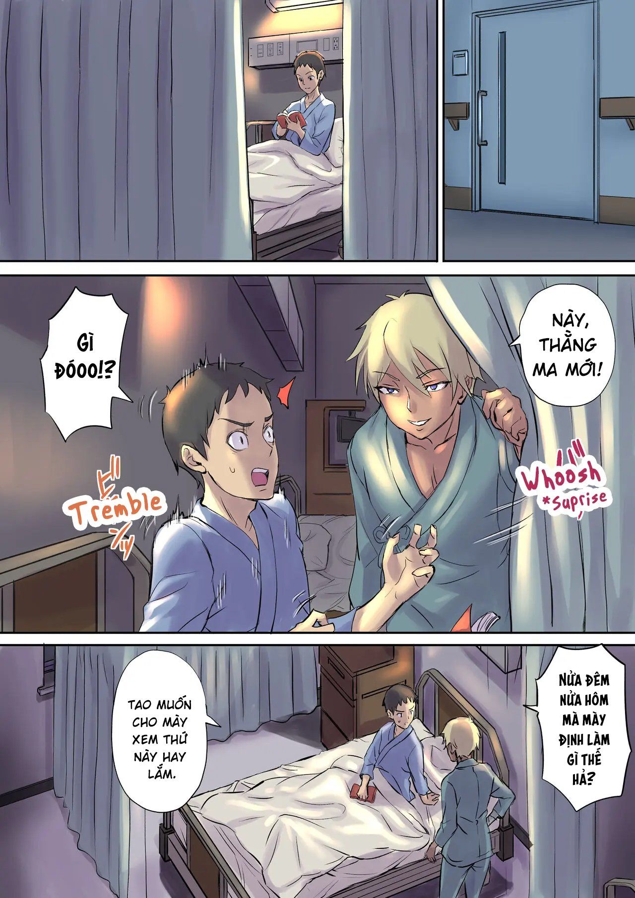 đọc truyện Tonari No Bed De Netorareru Kangoshi Jukubo Chương 1 ảnh 18 tại Giả Dược