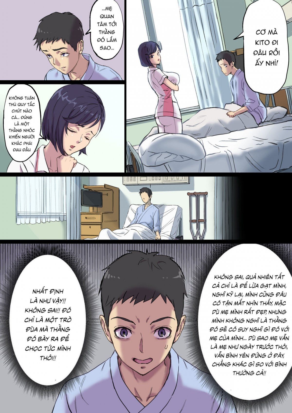 đọc truyện Tonari No Bed De Netorareru Kangoshi Jukubo Chương 2 ảnh 15 tại Giả Dược