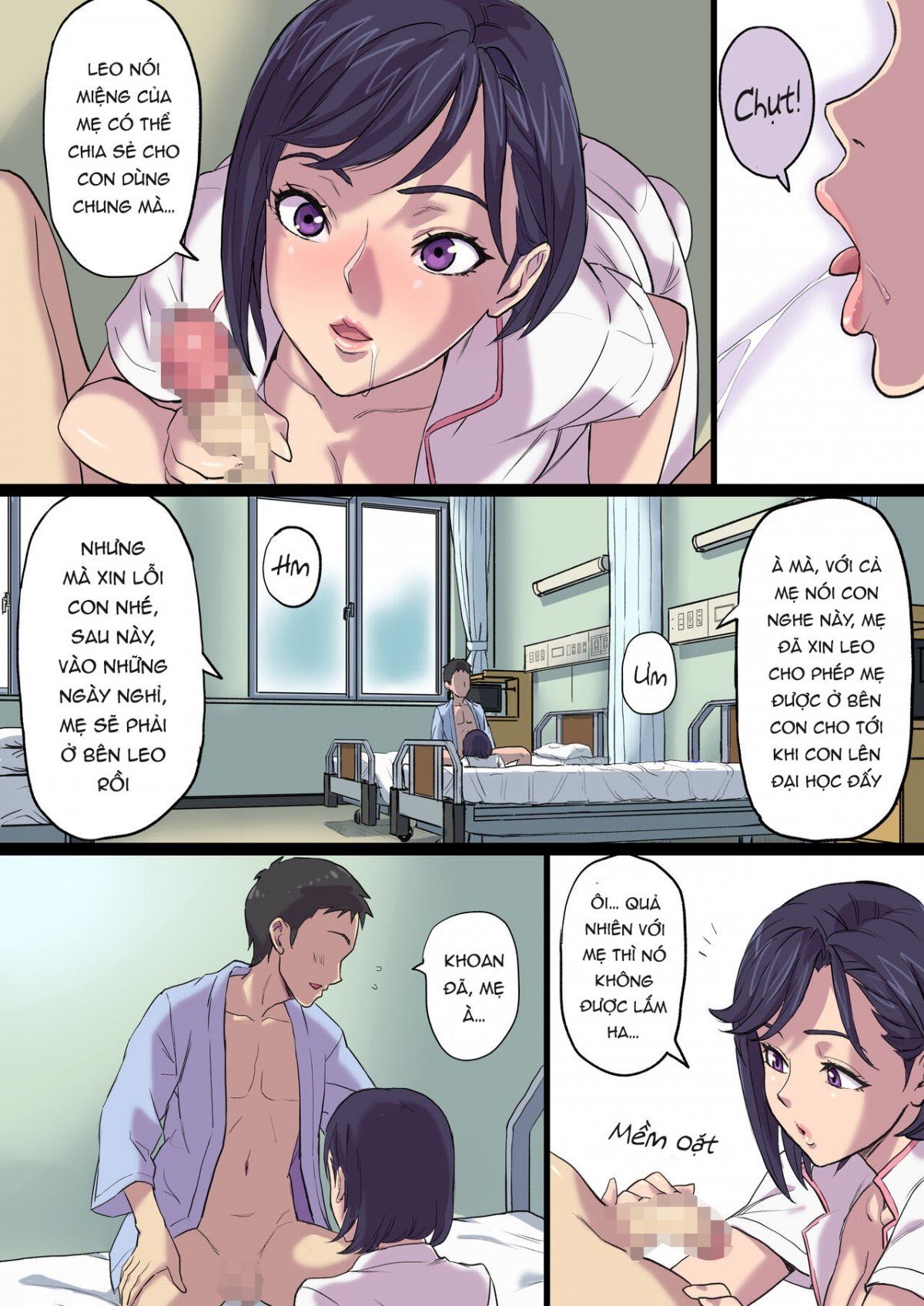đọc truyện Tonari No Bed De Netorareru Kangoshi Jukubo Chương 2 ảnh 67 tại Giả Dược