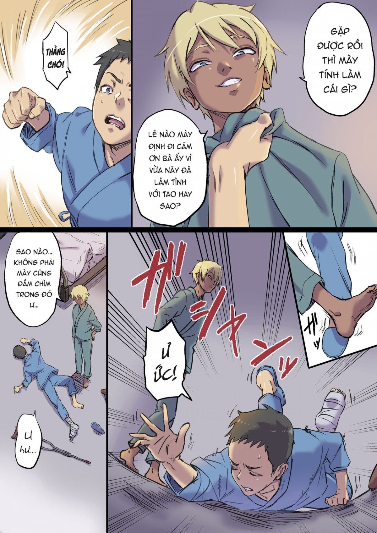 đọc truyện Tonari No Bed De Netorareru Kangoshi Jukubo Chương 2 ảnh 9 tại Giả Dược