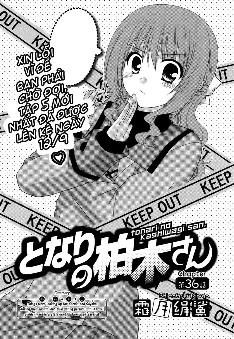 đọc truyện Tonari No Kashiwagi-san Chương 36 ảnh 3 tại Giả Dược