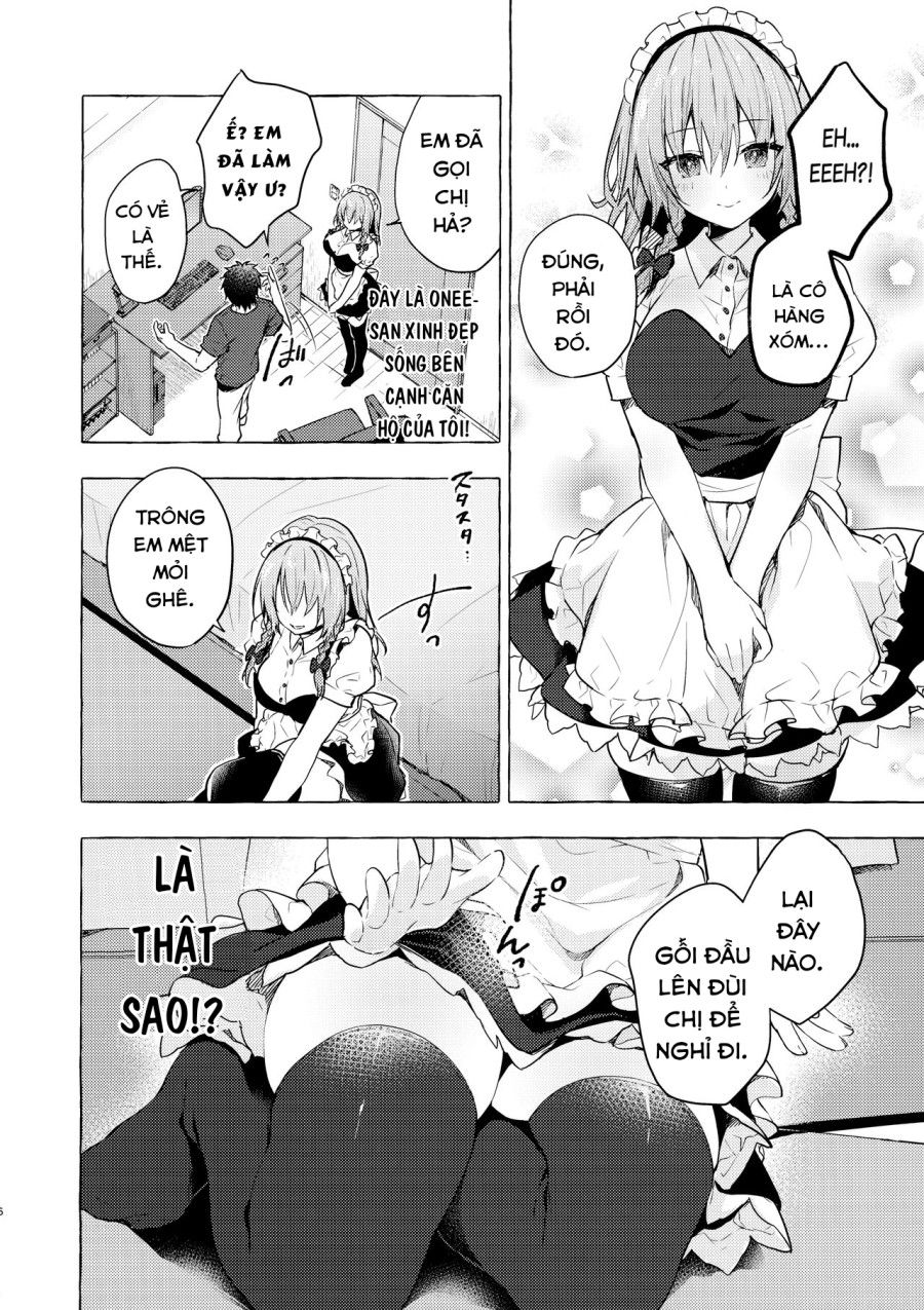 Tonari No Sakuya-san 3 Iyashi Maid Sakuya No Zubuzubu Gohoushi Sex (touhou Project) Oneshot page 7 - Giả Dược