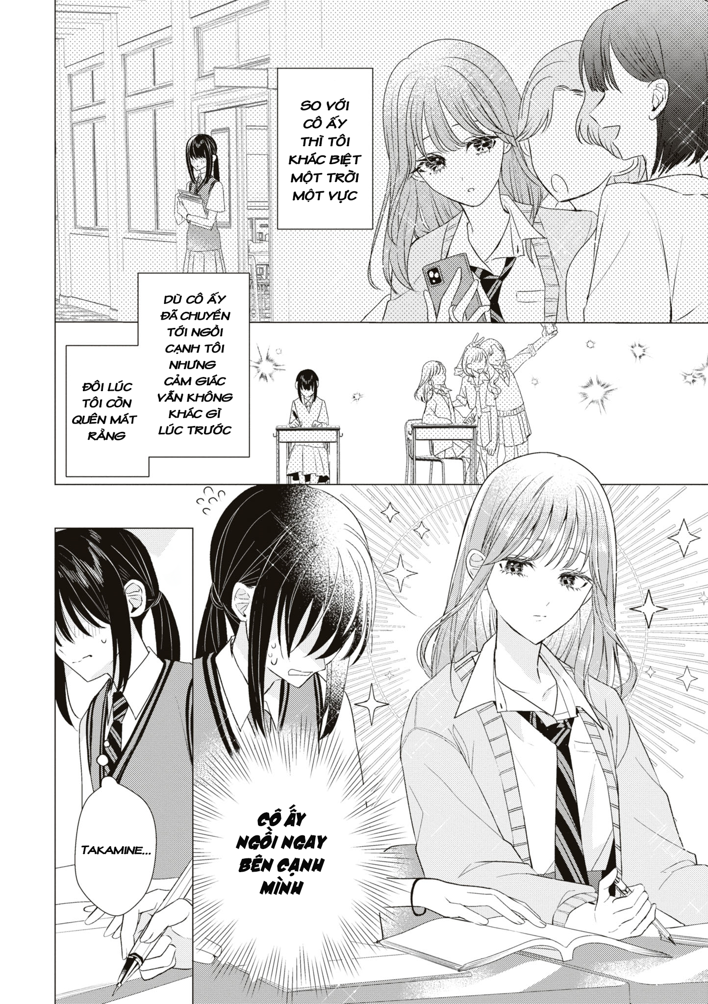 đọc truyện Tonari No Seki Ga Sukina Hito Datta Gakusei Yuri Anthology Chương 1 ảnh 4 tại Thiên Thai Truyện