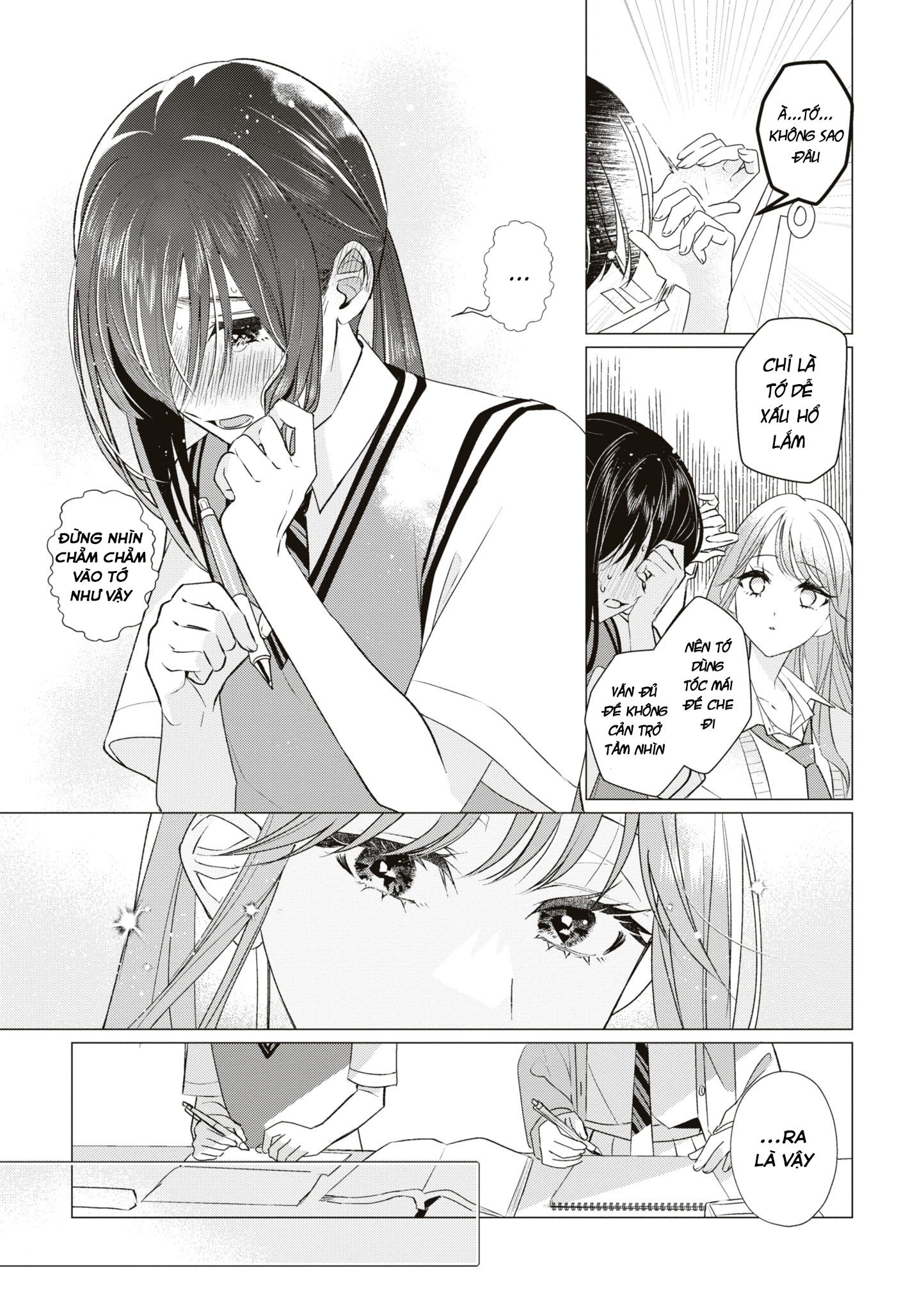 đọc truyện Tonari No Seki Ga Sukina Hito Datta Gakusei Yuri Anthology Chương 1 ảnh 7 tại Thiên Thai Truyện