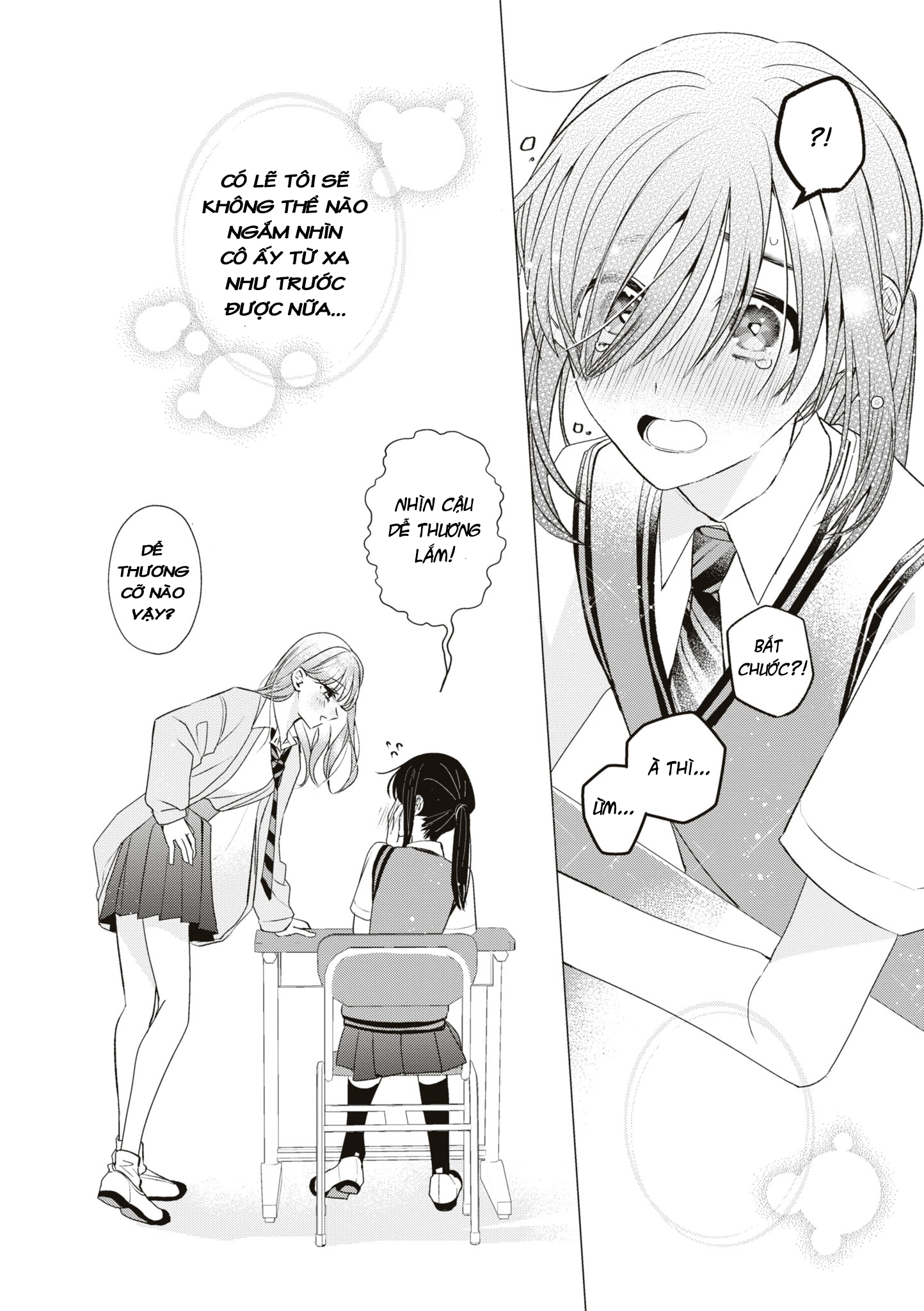 đọc truyện Tonari No Seki Ga Sukina Hito Datta Gakusei Yuri Anthology Chương 1 ảnh 10 tại Thiên Thai Truyện