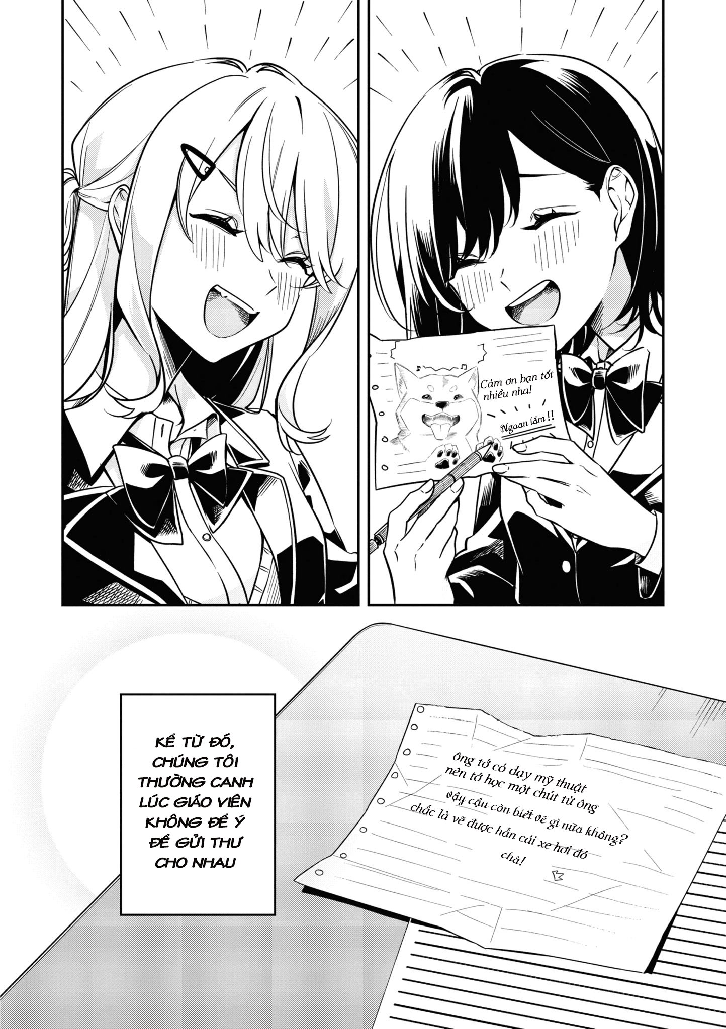 đọc truyện Tonari No Seki Ga Sukina Hito Datta Gakusei Yuri Anthology Chương 2 ảnh 12 tại Thiên Thai Truyện