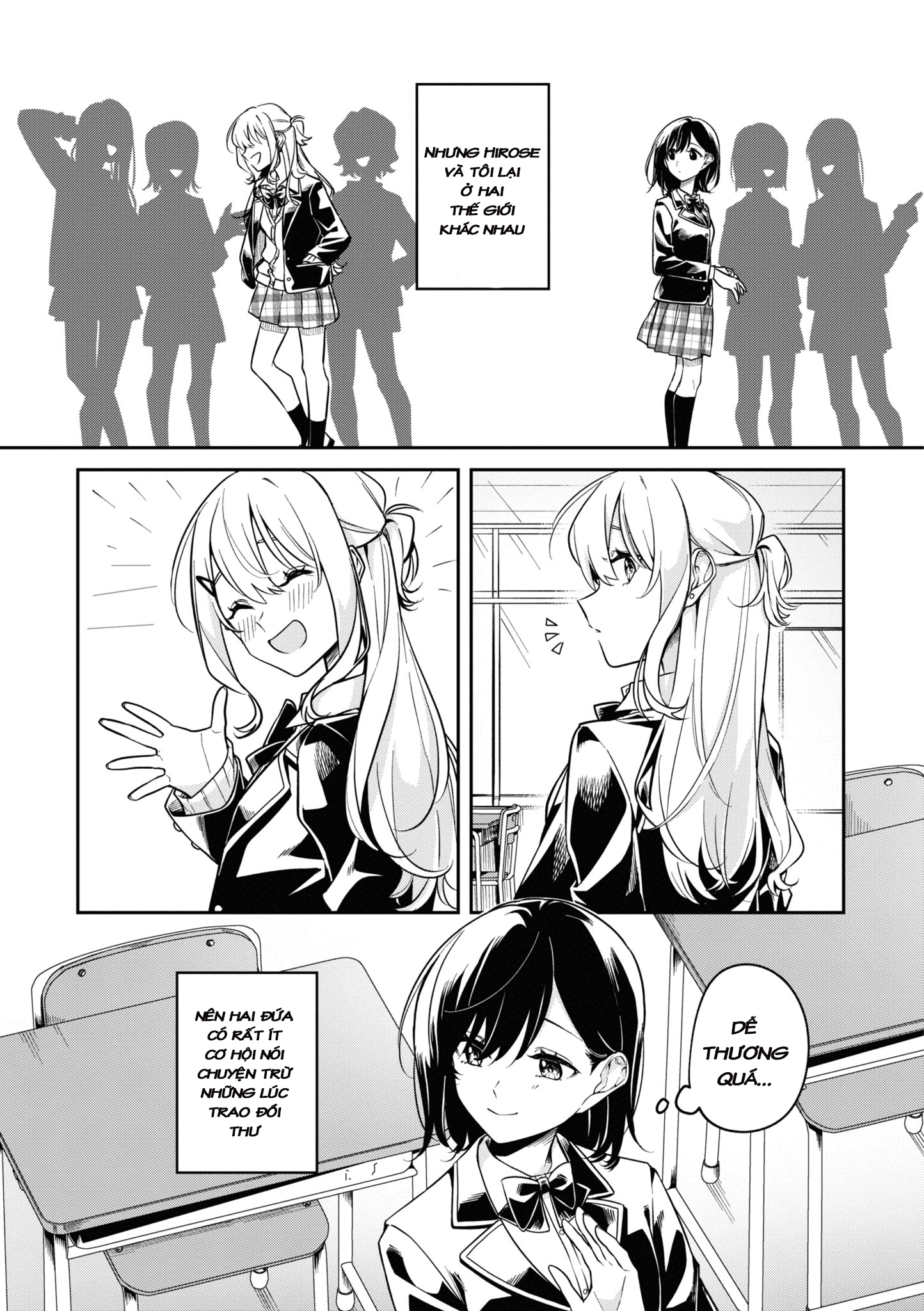 đọc truyện Tonari No Seki Ga Sukina Hito Datta Gakusei Yuri Anthology Chương 2 ảnh 13 tại Thiên Thai Truyện