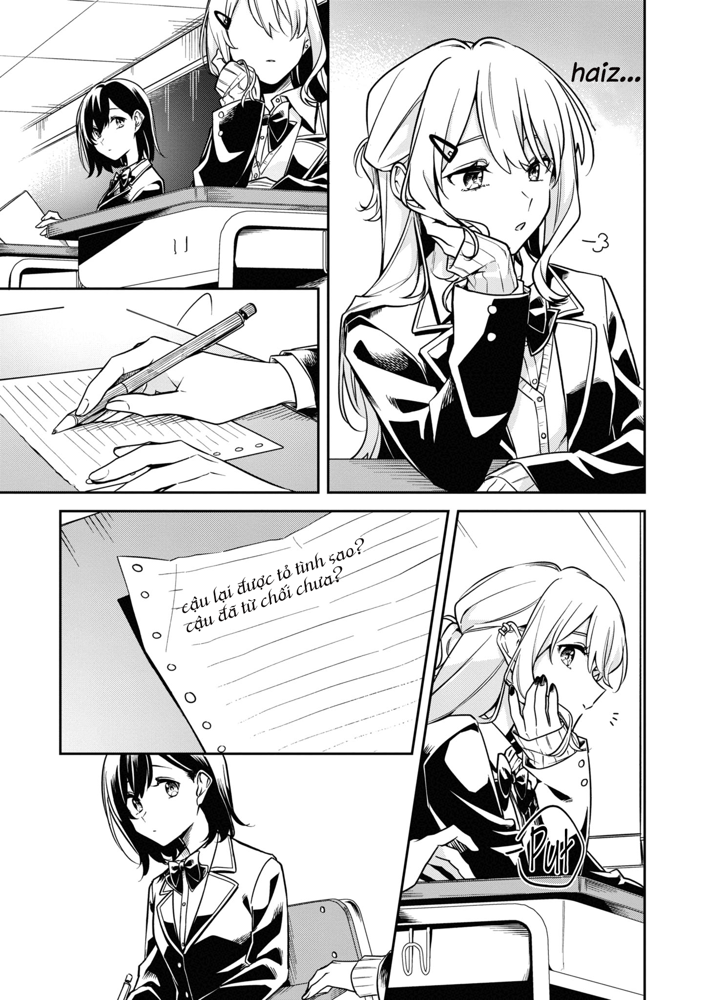 đọc truyện Tonari No Seki Ga Sukina Hito Datta Gakusei Yuri Anthology Chương 2 ảnh 15 tại Thiên Thai Truyện