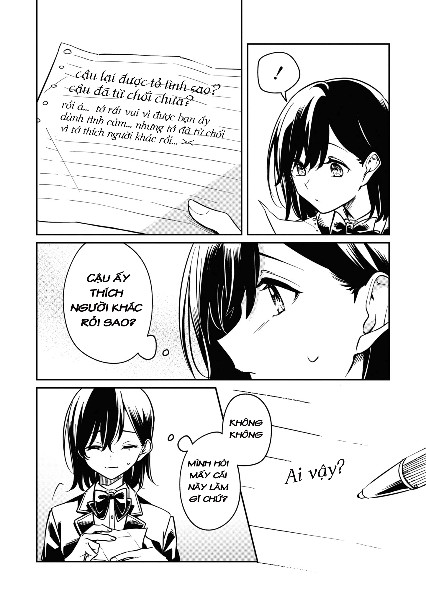 đọc truyện Tonari No Seki Ga Sukina Hito Datta Gakusei Yuri Anthology Chương 2 ảnh 16 tại Thiên Thai Truyện