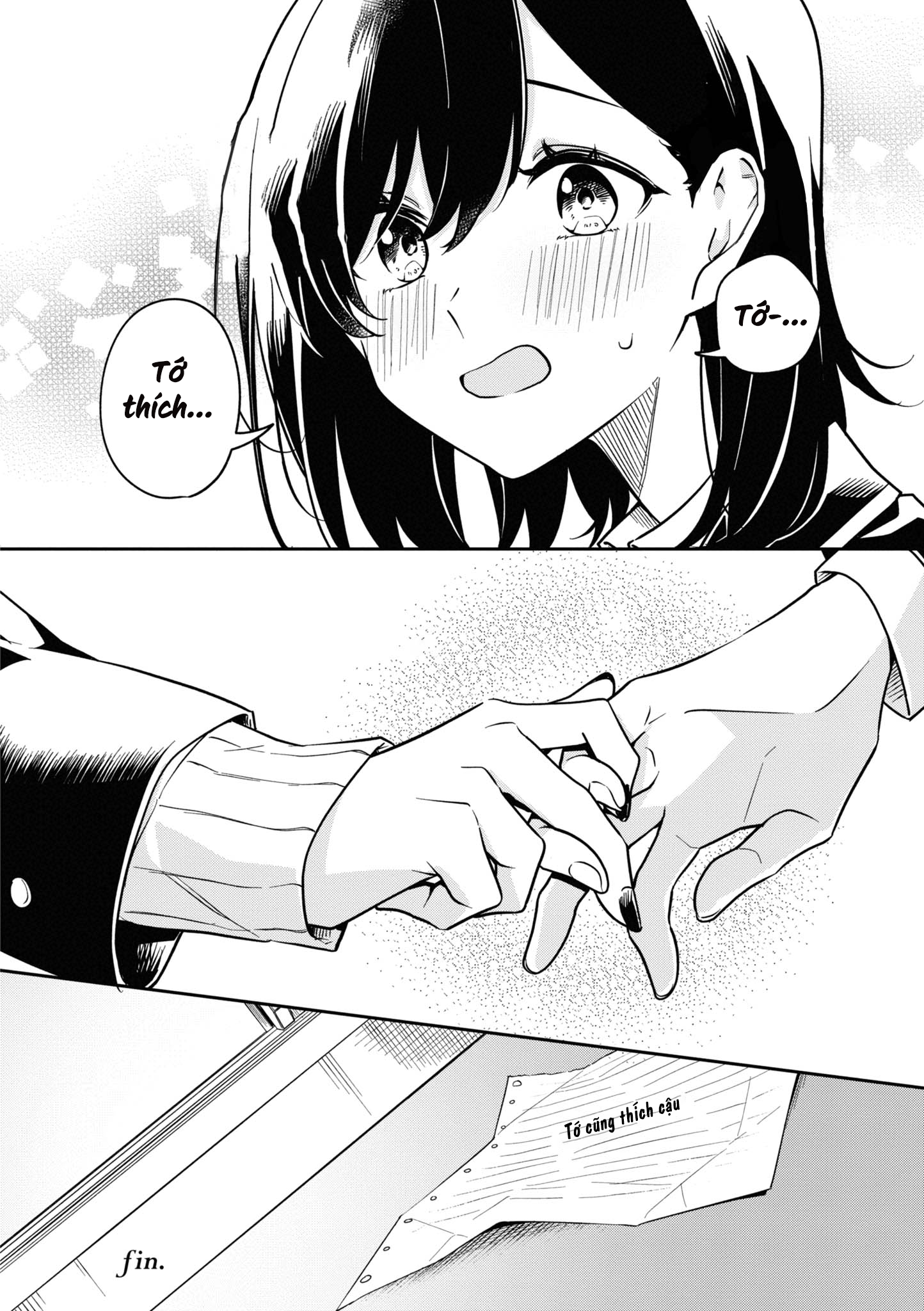 đọc truyện Tonari No Seki Ga Sukina Hito Datta Gakusei Yuri Anthology Chương 2 ảnh 20 tại Thiên Thai Truyện