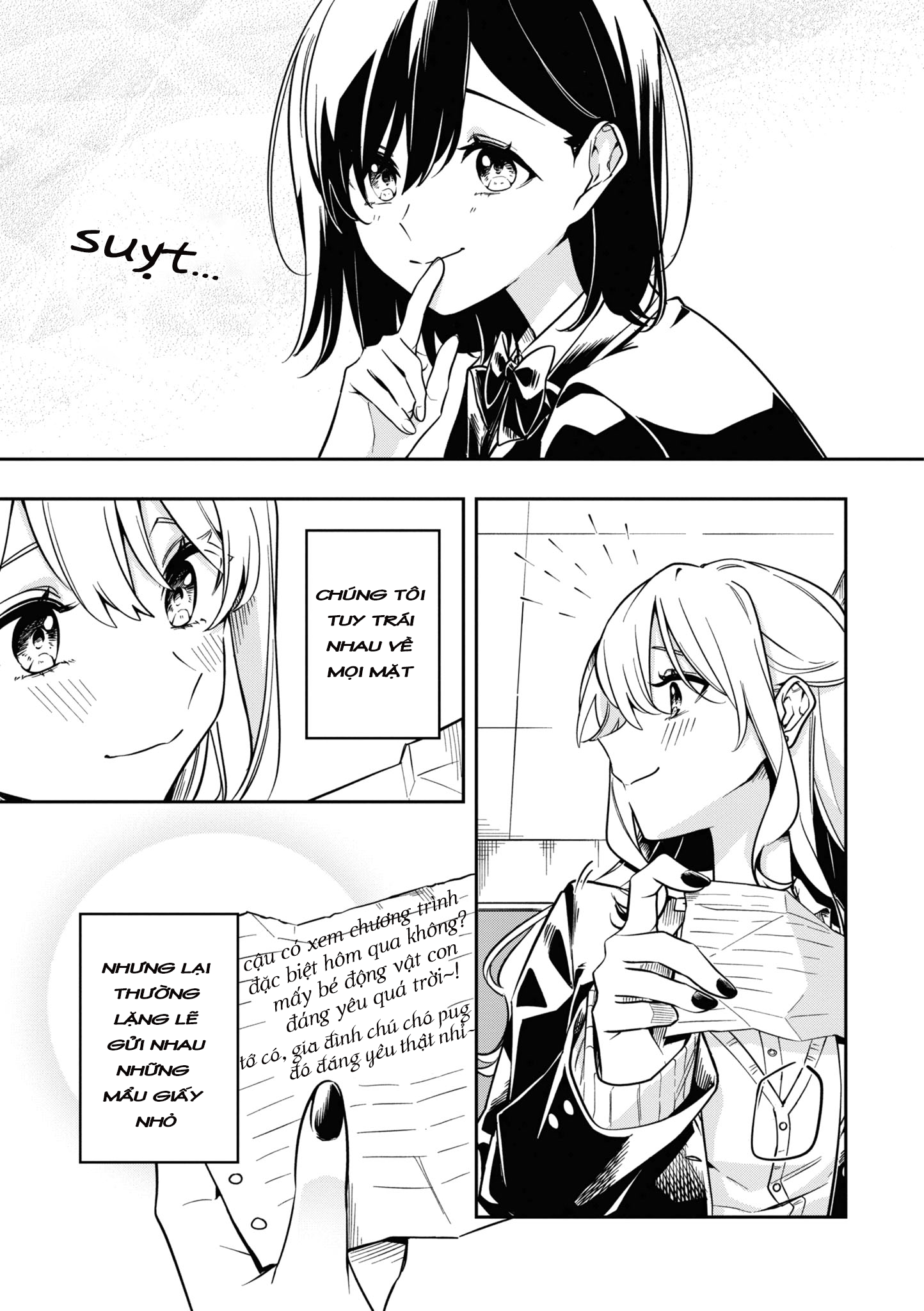 đọc truyện Tonari No Seki Ga Sukina Hito Datta Gakusei Yuri Anthology Chương 2 ảnh 7 tại Thiên Thai Truyện