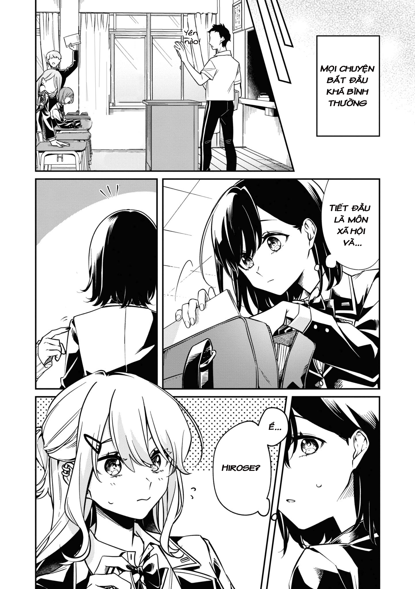 đọc truyện Tonari No Seki Ga Sukina Hito Datta Gakusei Yuri Anthology Chương 2 ảnh 8 tại Thiên Thai Truyện