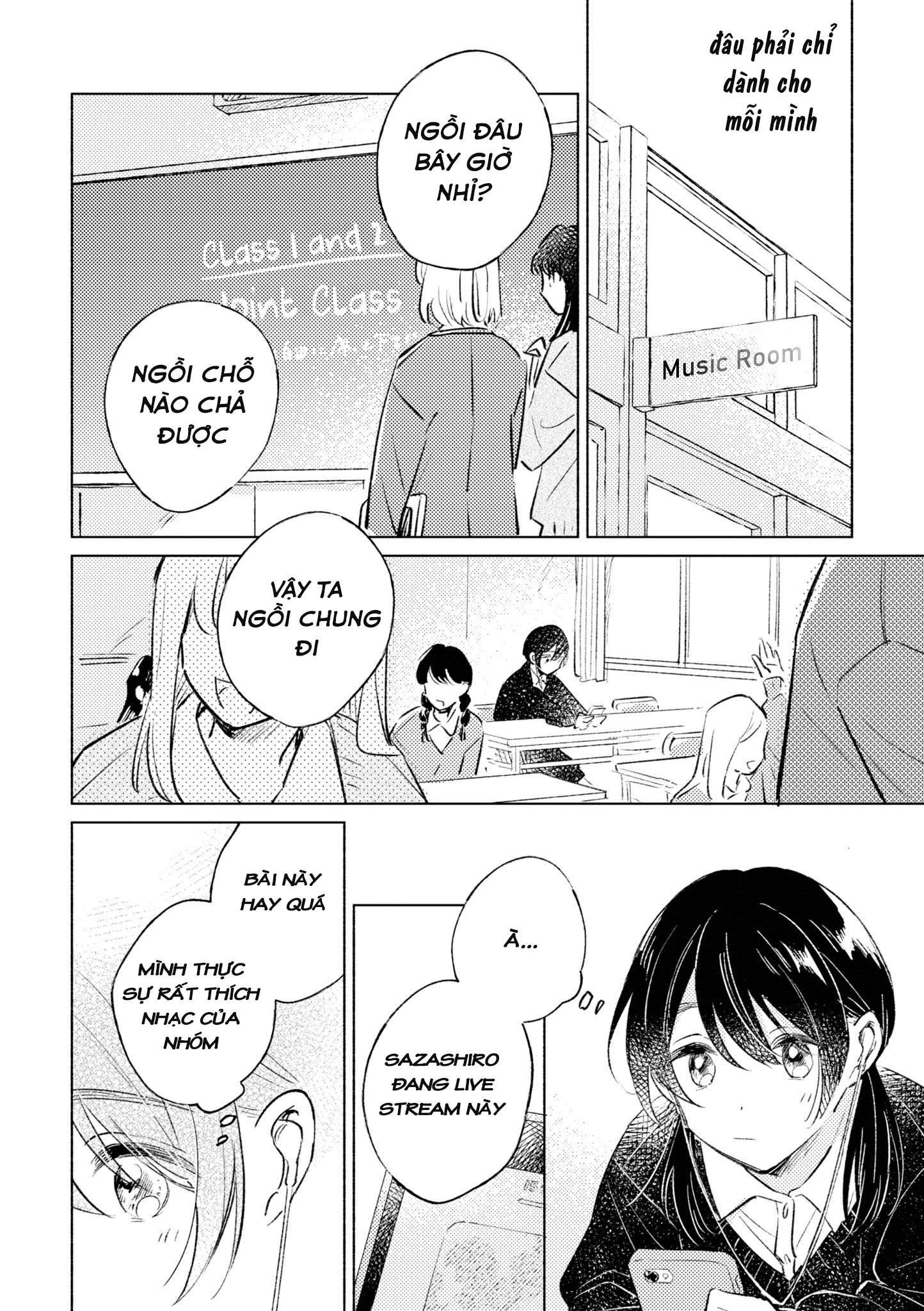 đọc truyện Tonari No Seki Ga Sukina Hito Datta Gakusei Yuri Anthology Chương 3 ảnh 14 tại Thiên Thai Truyện