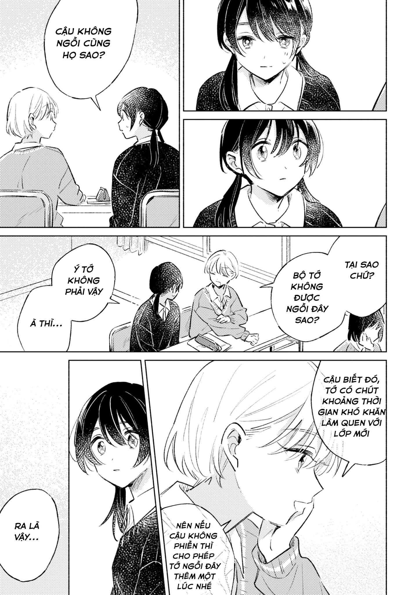 đọc truyện Tonari No Seki Ga Sukina Hito Datta Gakusei Yuri Anthology Chương 3 ảnh 19 tại Thiên Thai Truyện