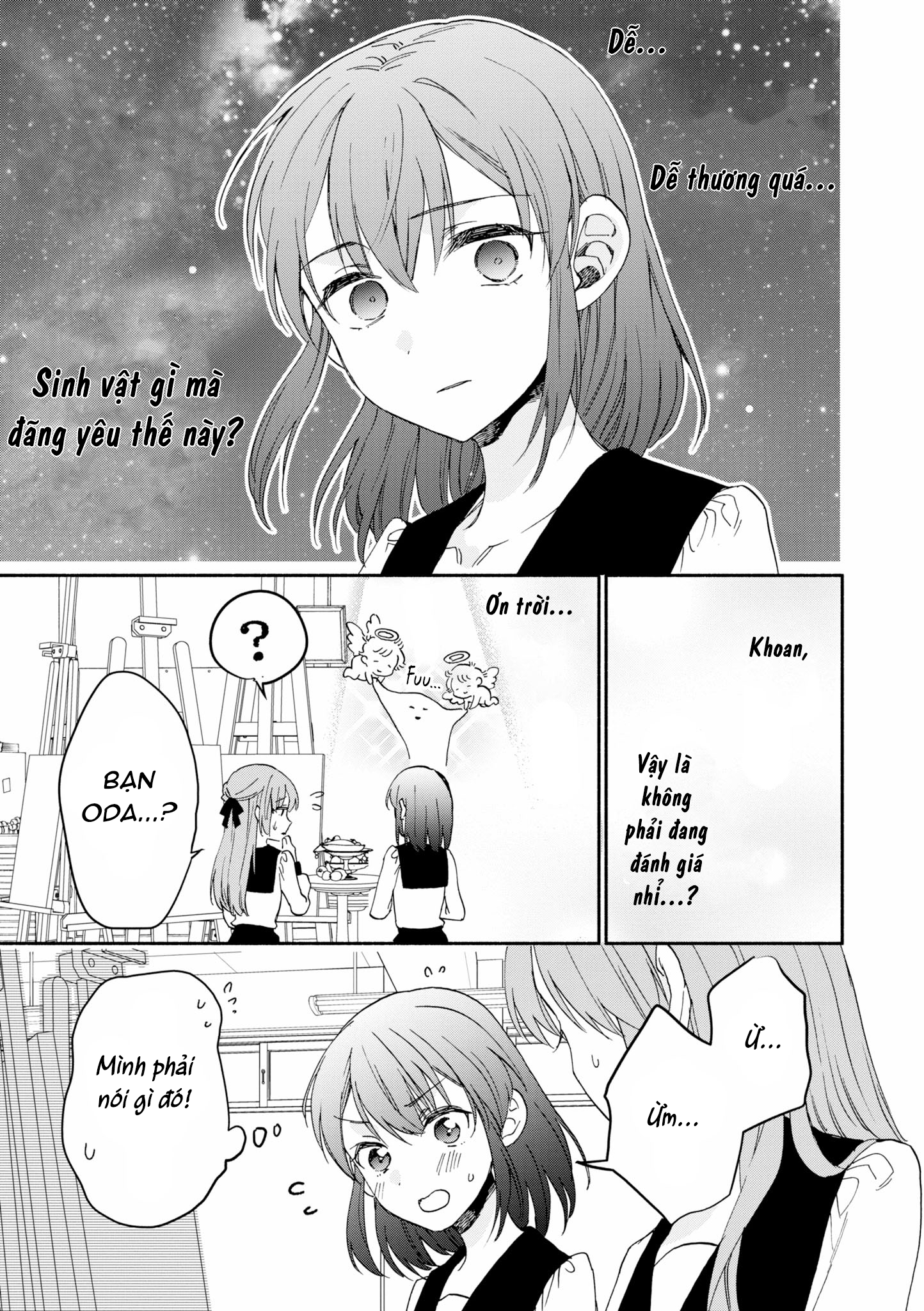 đọc truyện Tonari No Seki Ga Sukina Hito Datta Gakusei Yuri Anthology Chương 4 ảnh 17 tại Thiên Thai Truyện